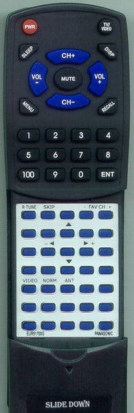 PANASONIC EUR51700G Replacement Remote