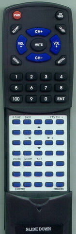 PANASONIC RTEUR51700G Replacement Remote