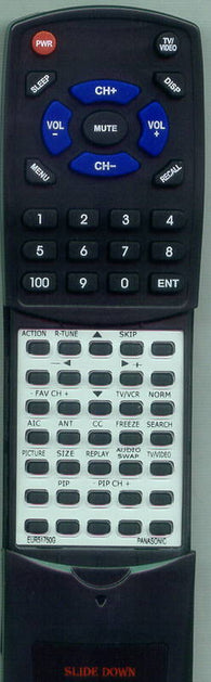 PANASONIC EUR51750G Replacement Remote
