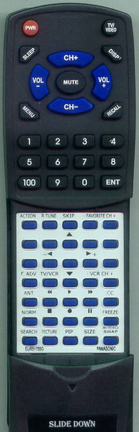 PANASONIC EUR51755 Replacement Remote