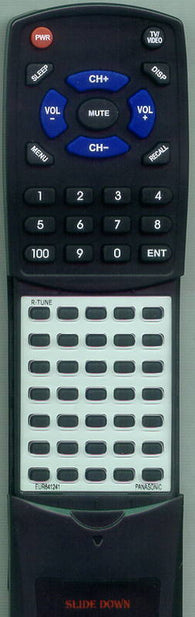 PANASONIC EUR641241 Replacement Remote