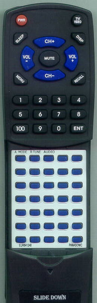 PANASONIC EUR641248 Replacement Remote