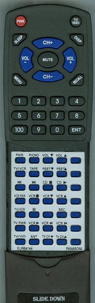 PANASONIC EUR64144 Replacement Remote