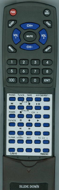 PANASONIC EUR64149 Replacement Remote