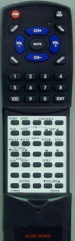 TECHNICS SAR921 Replacement Remote