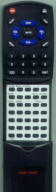 PANASONIC EUR64340 Replacement Remote