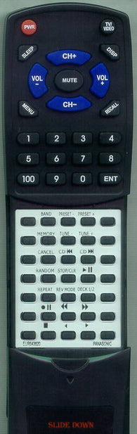 PANASONIC RXDT690 Replacement Remote