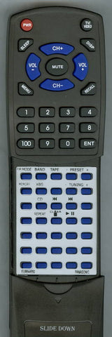 PANASONIC RTEUR644550 Replacement Remote