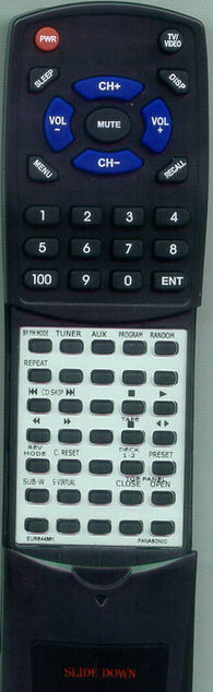PANASONIC EUR643826 Replacement Remote