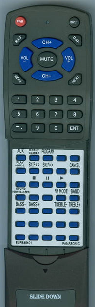 PANASONIC SC-PM01 Replacement Remote