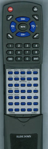 TECHNICS EUR645403 Replacement Remote