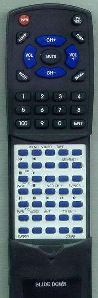 PANASONIC RTEUR64575 Replacement Remote