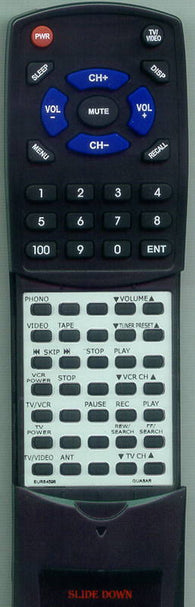PANASONIC SAH80 Replacement Remote