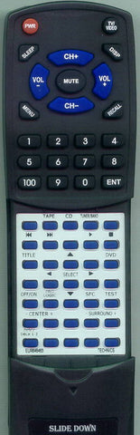 TECHNICS SA-AX720 Replacement Remote