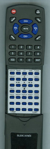 TECHNICS EUR646467 Replacement Remote