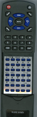 TECHNICS EUR64704 Replacement Remote