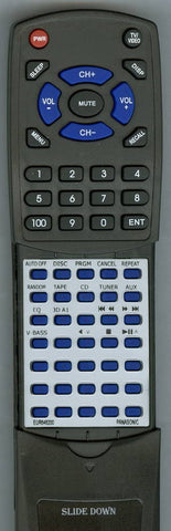 PANASONIC SCAK18 SILVER Replacement Remote