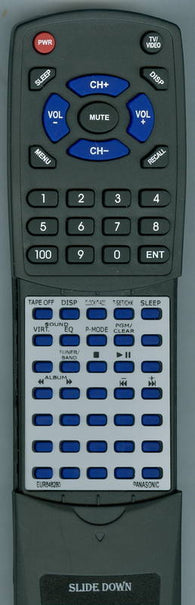 PANASONIC RTEUR648280 Replacement Remote