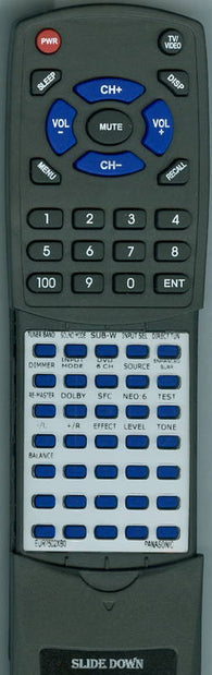 PANASONIC SAHE200 Replacement Remote