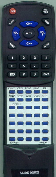 PANASONIC EUR7603Z10 Replacement Remote