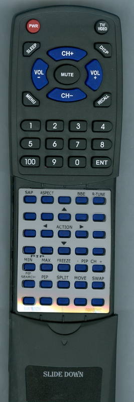 PANASONIC CT32G23UW Replacement Remote Control - Thumbnail 2