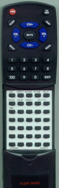 PANASONIC EUR7603Z40 Replacement Remote