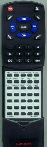 PANASONIC RTEUR7603Z9A Replacement Remote