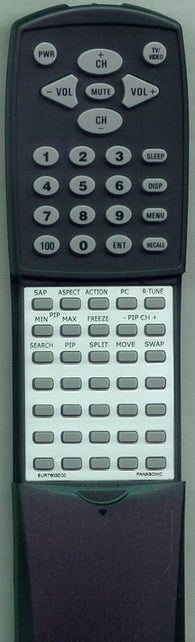 PANASONIC TH42PA20U Replacement Remote