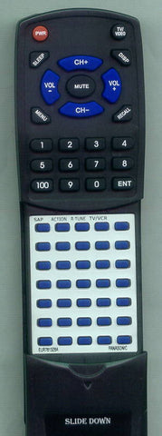 PANASONIC RTEUR7613Z6A Replacement Remote