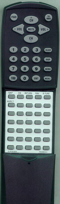 PANASONIC EUR7613ZG0 Replacement Remote