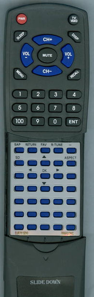 PANASONIC PT52LCX16B Replacement Remote