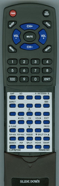 PANASONIC TH42XVS30U Replacement Remote