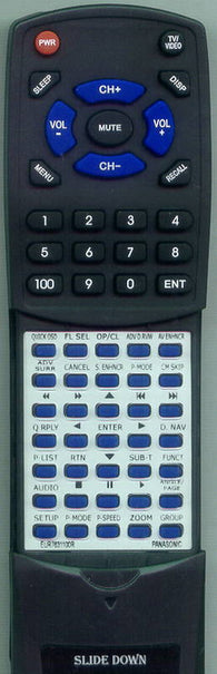 PANASONIC DVDS29 Replacement Remote