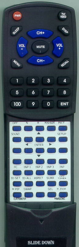 PANASONIC TH50PH12U Replacement Remote – Remotes.net