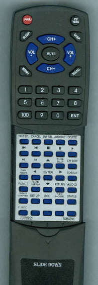 PANASONIC DMRES25S Replacement Remote