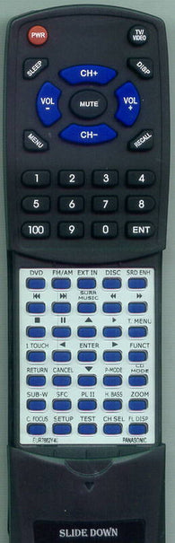 PANASONIC RTEUR7662Y40 Replacement Remote