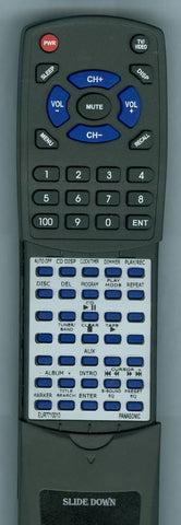 PANASONIC SAAK410 BLACK Replacement Remote
