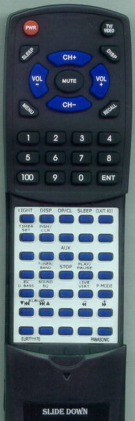 PANASONIC SCEN17 Replacement Remote