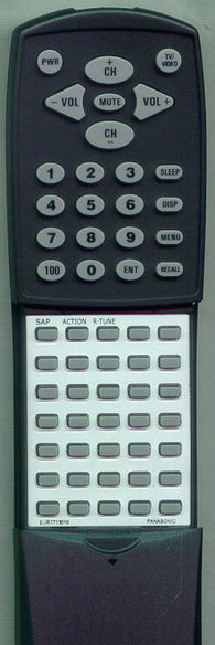 PANASONIC RTEUR7713010 Replacement Remote