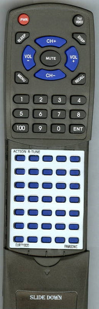 PANASONIC RTEUR7713020 Replacement Remote