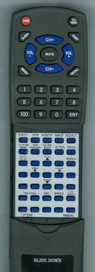 PANASONIC RTEUR7723KB0 Replacement Remote