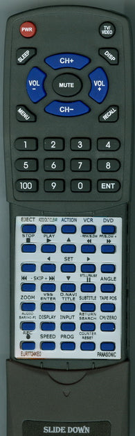 PANASONIC EUR7724KE0 Replacement Remote