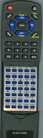 PANASONICINSERT RTEUR7729KB0 Replacement Remote