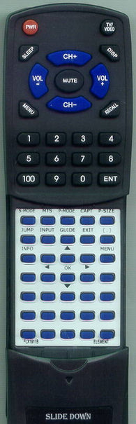 ELEMENT FLX1911B Replacement Remote