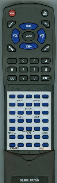 FOCAL FOREMPROF Replacement Remote