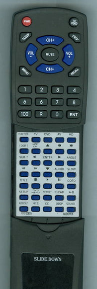 AUDIOVOX RTFPE1908DV Replacement Remote