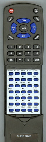 JVC RM C2152 Replacement Remote