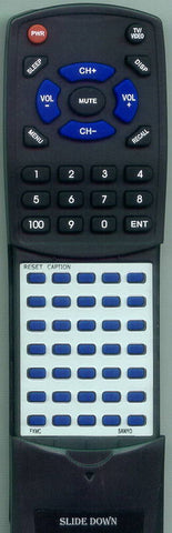 SANYO RTFXMC Replacement Remote