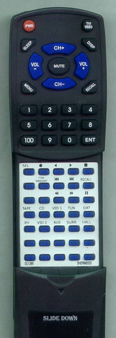 SHERWOOD GC-1285 Replacement Remote