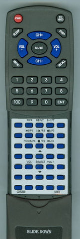 GRACEDIGITAL GDIIR2000 Replacement Remote